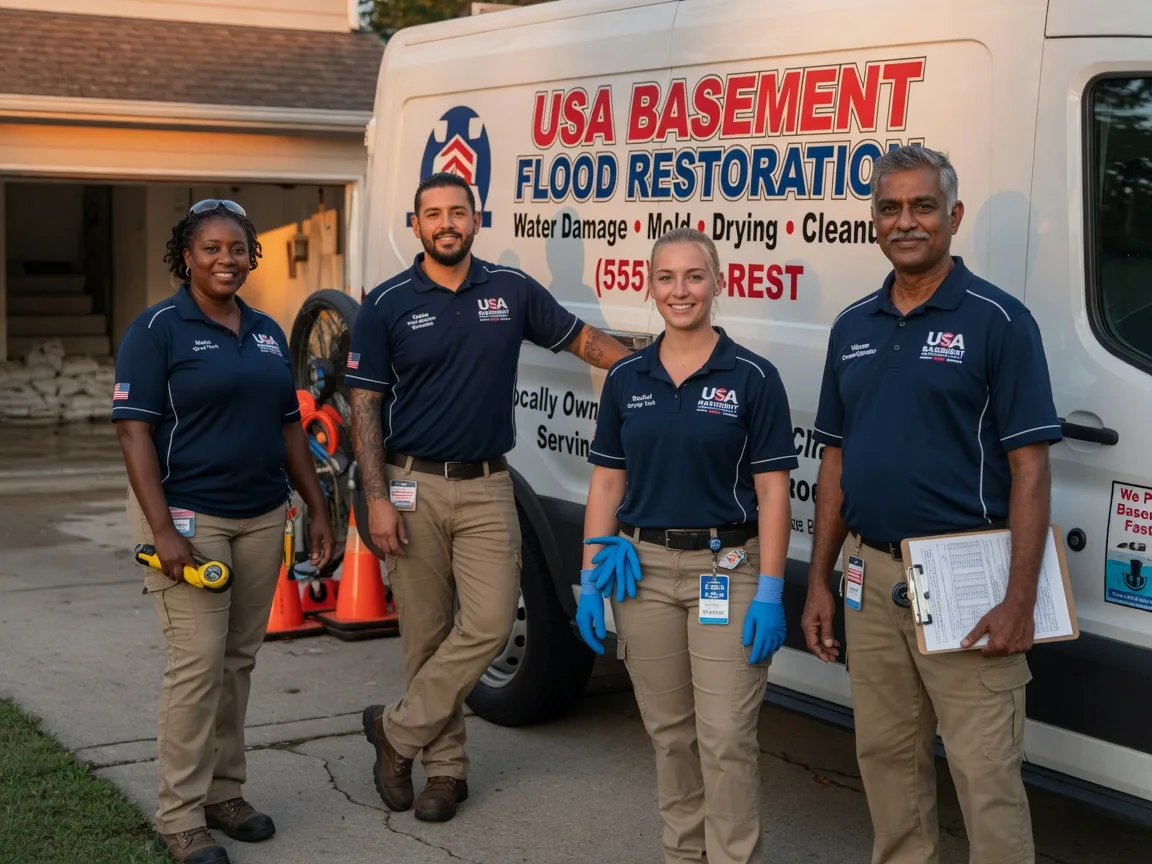 Basement Flood Cleanup company in Sheyenne, ND