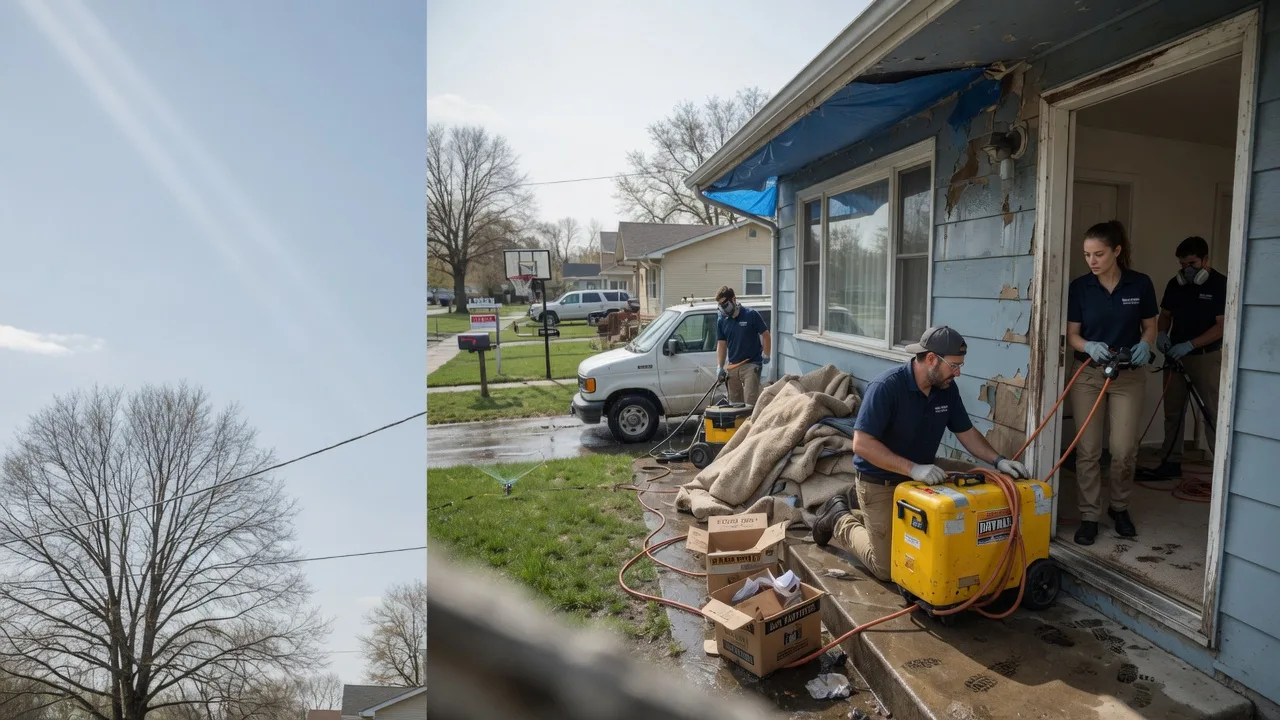 Basement Flood Cleanup in Sheyenne, ND near me